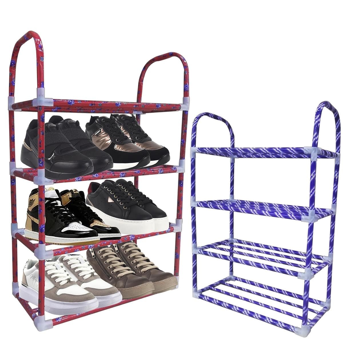 Zapatero 4 Niveles Metalico Estampado