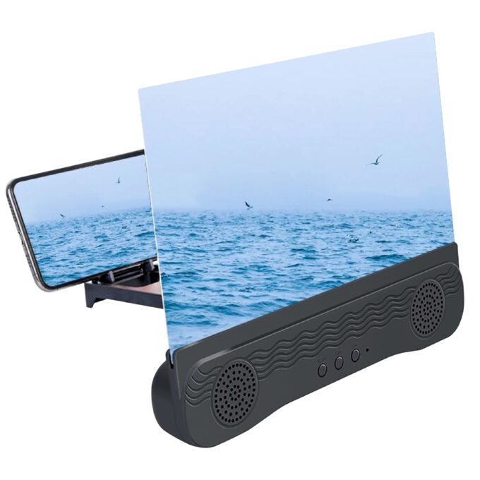 Lupa Amplificadora con Sonido Bluetooth K8