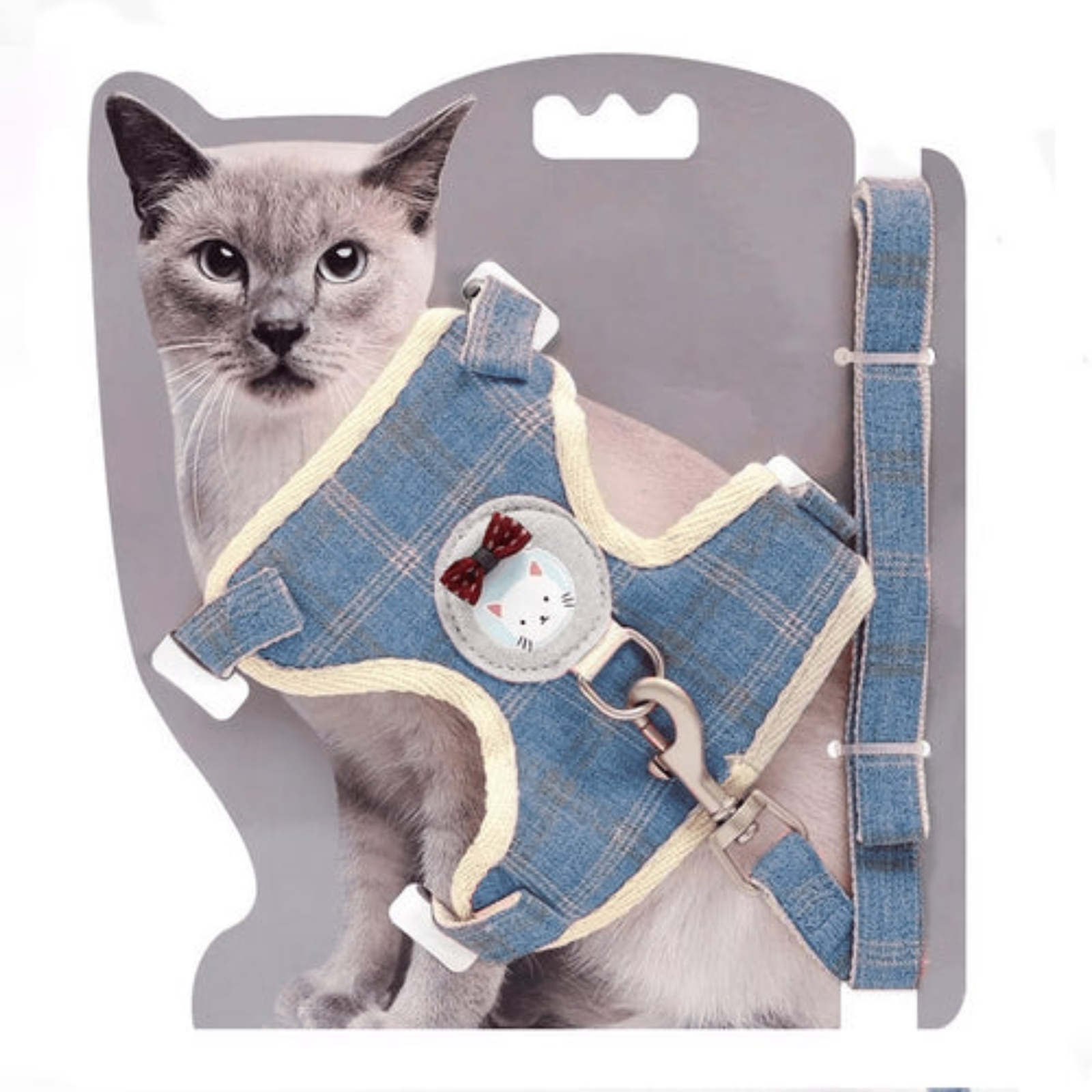 Arnes para gato + correa