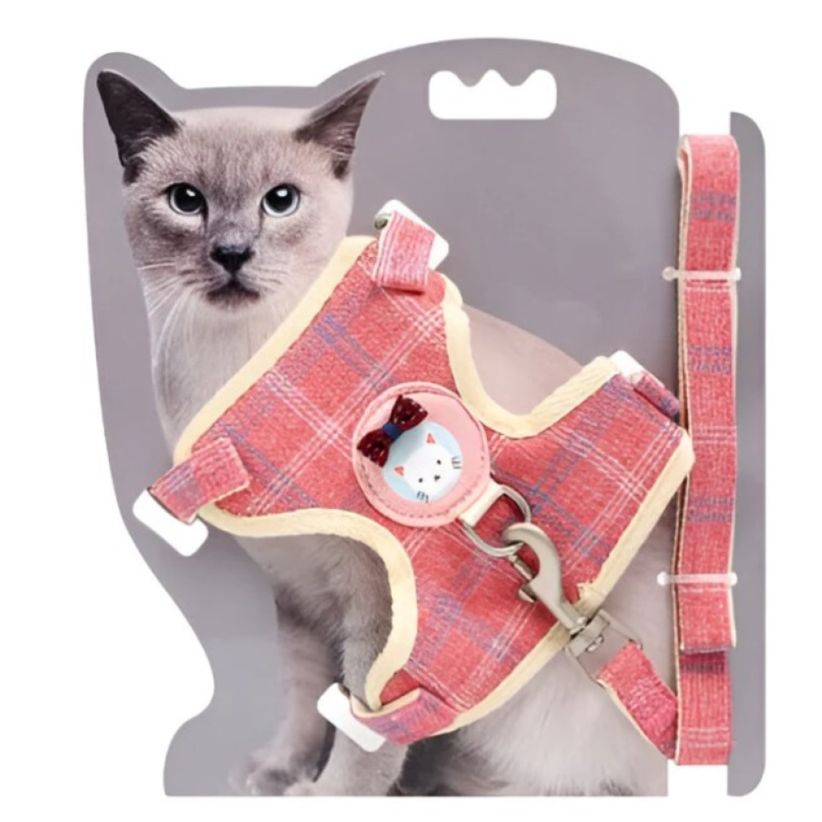 Arnes para gato + correa