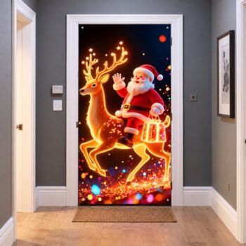 Protector Navideño para Puerta